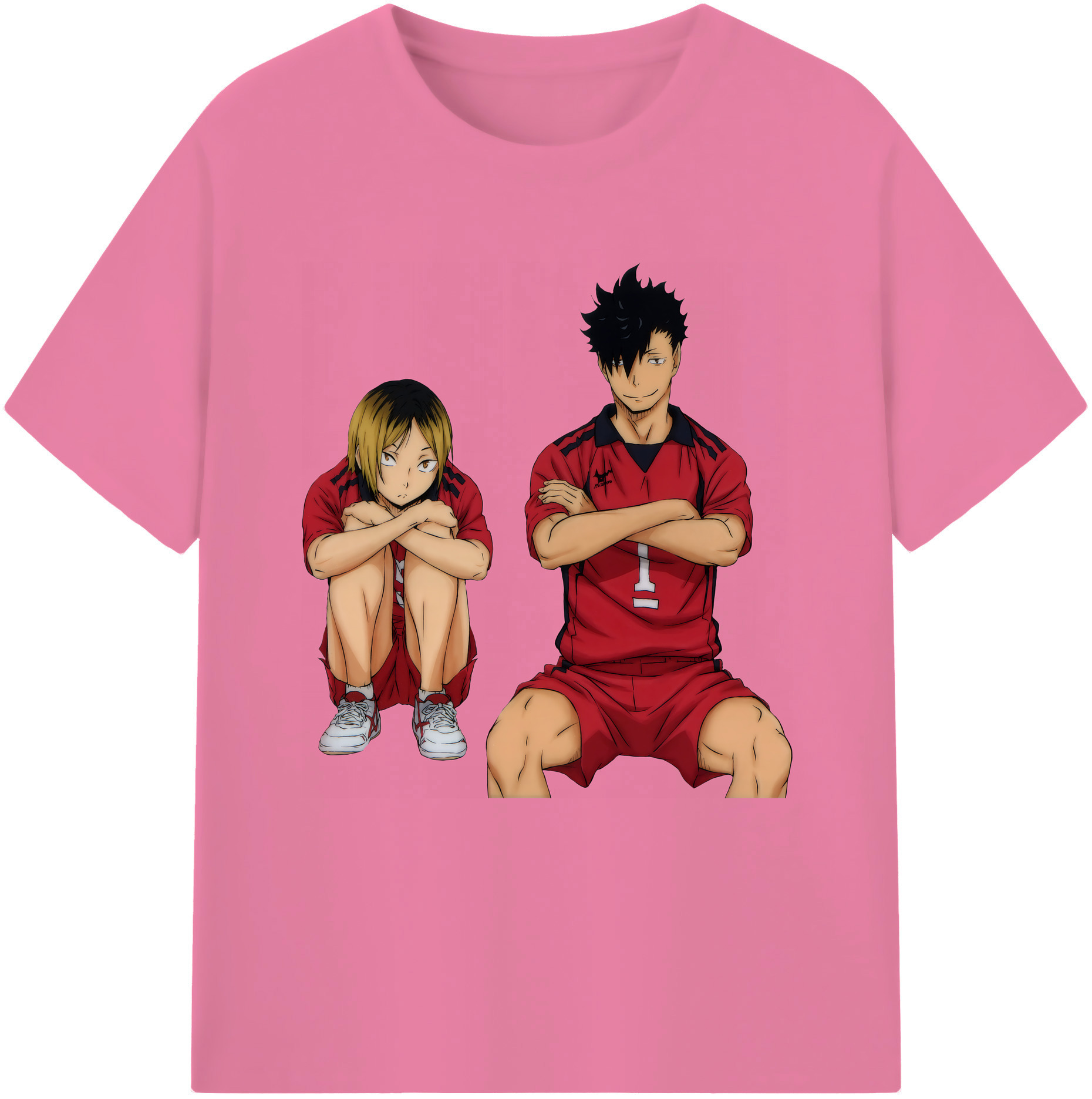 （画像用） ハイキュー!! Haikyu!! 綿100％半袖Tシャツ（フロントプリント）